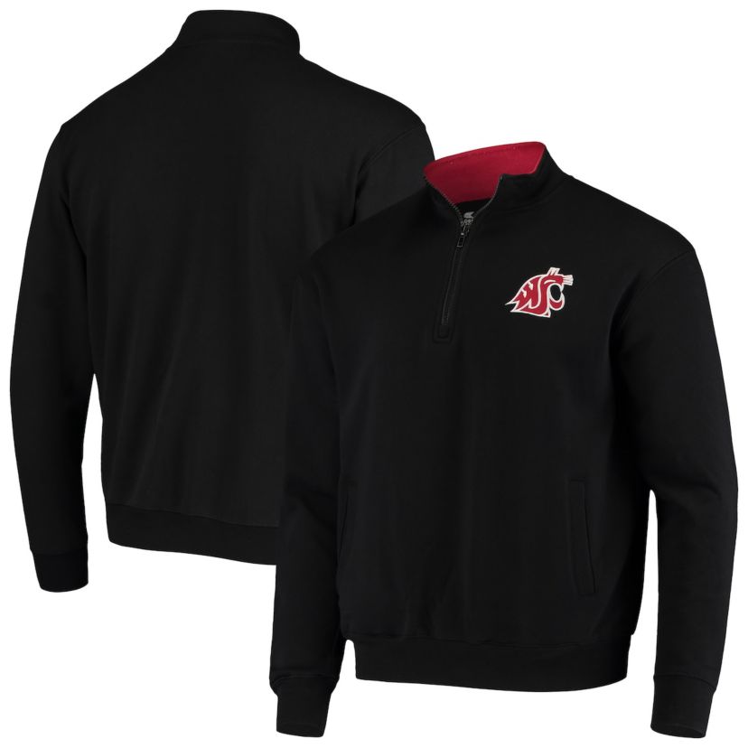 NCAA Washington State Cougars Tortugas Logo Quarter-Zip Jacket