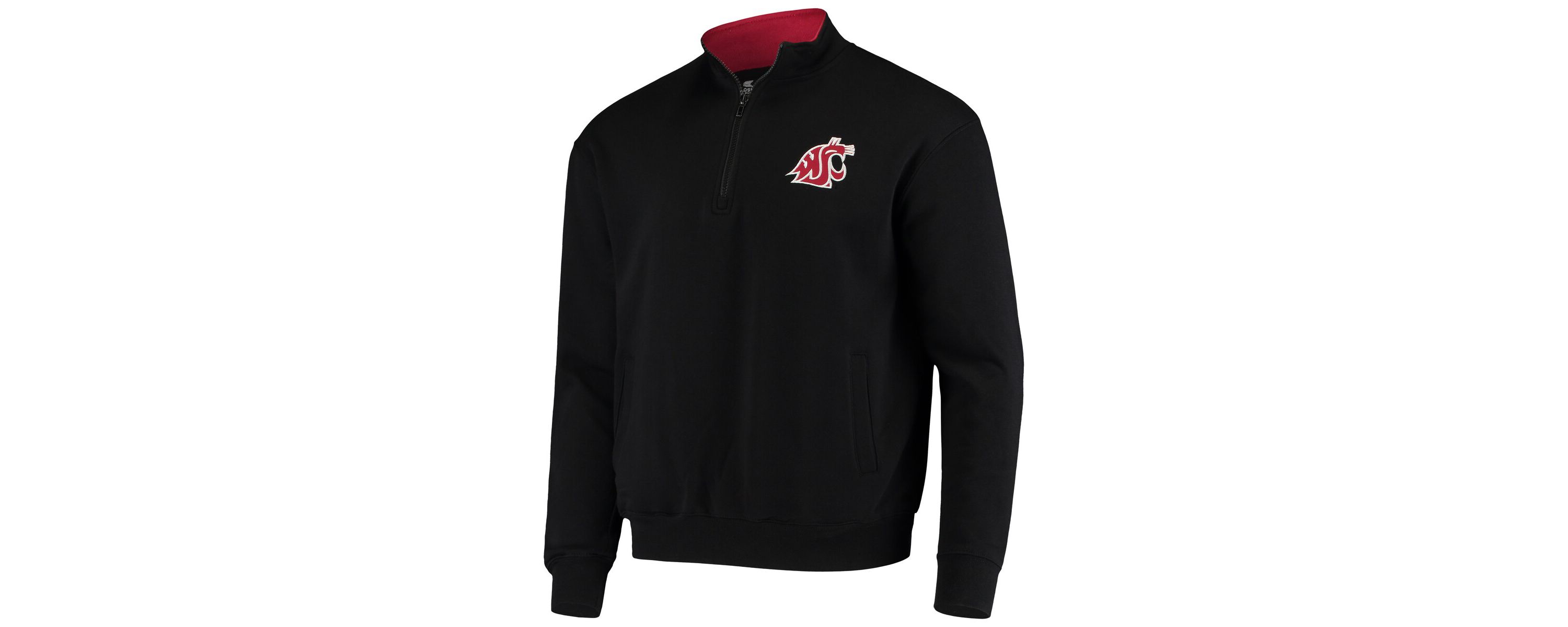 NCAA Washington State Cougars Tortugas Logo Quarter-Zip Jacket