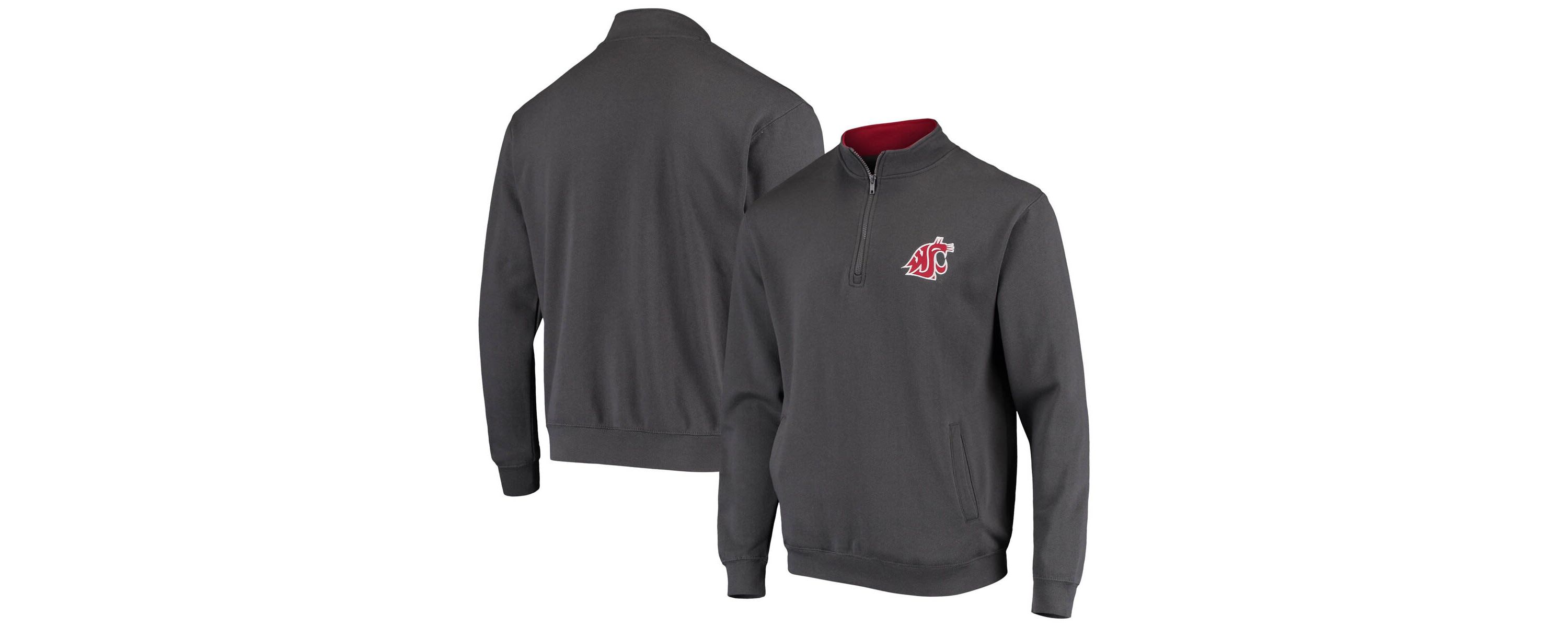 NCAA Washington State Cougars Tortugas Logo Quarter-Zip Jacket