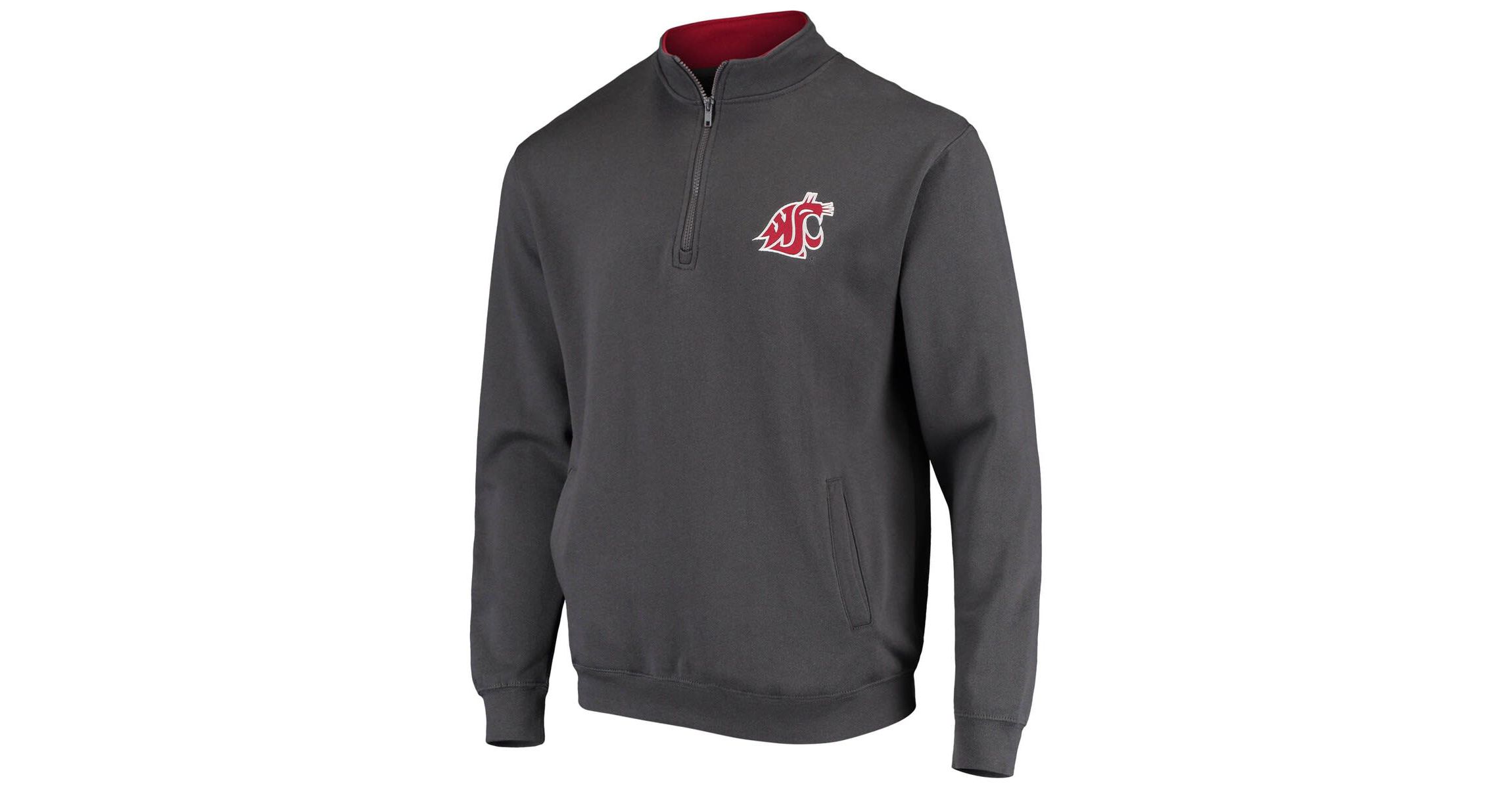 NCAA Washington State Cougars Tortugas Logo Quarter-Zip Jacket