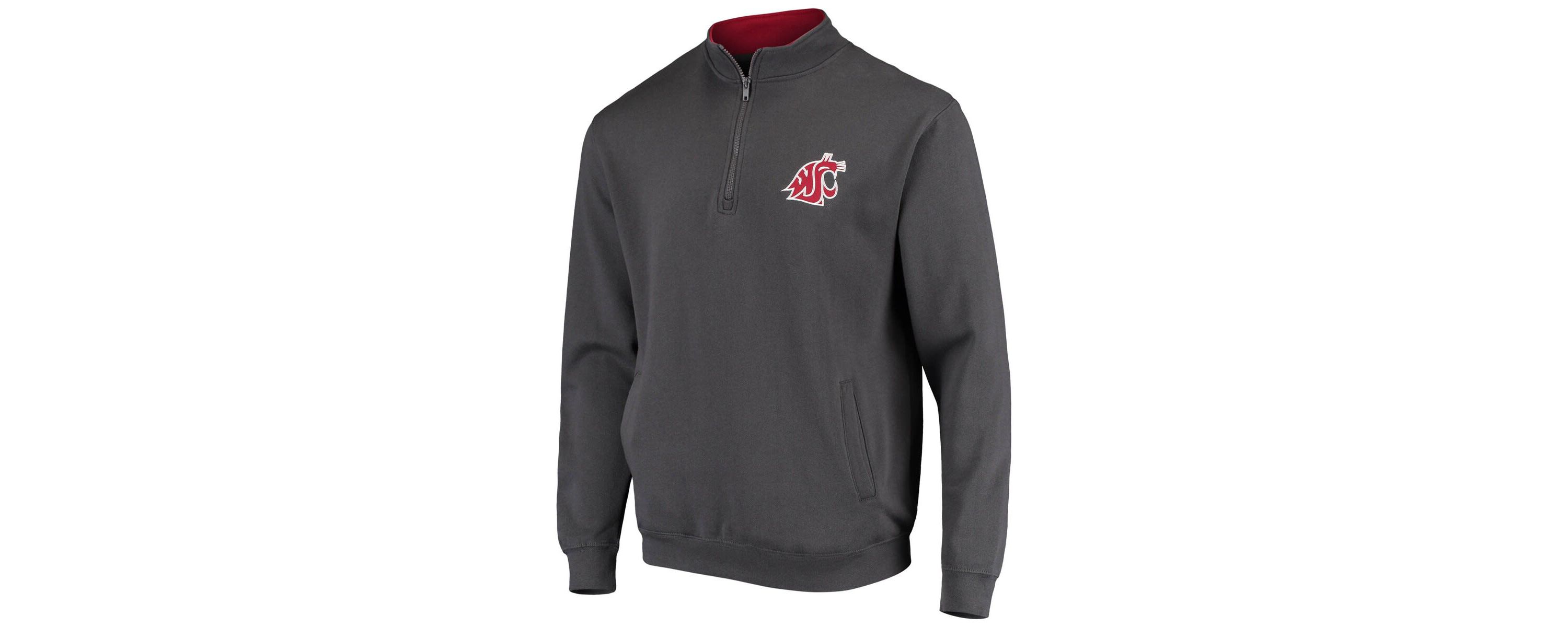 NCAA Washington State Cougars Tortugas Logo Quarter-Zip Jacket