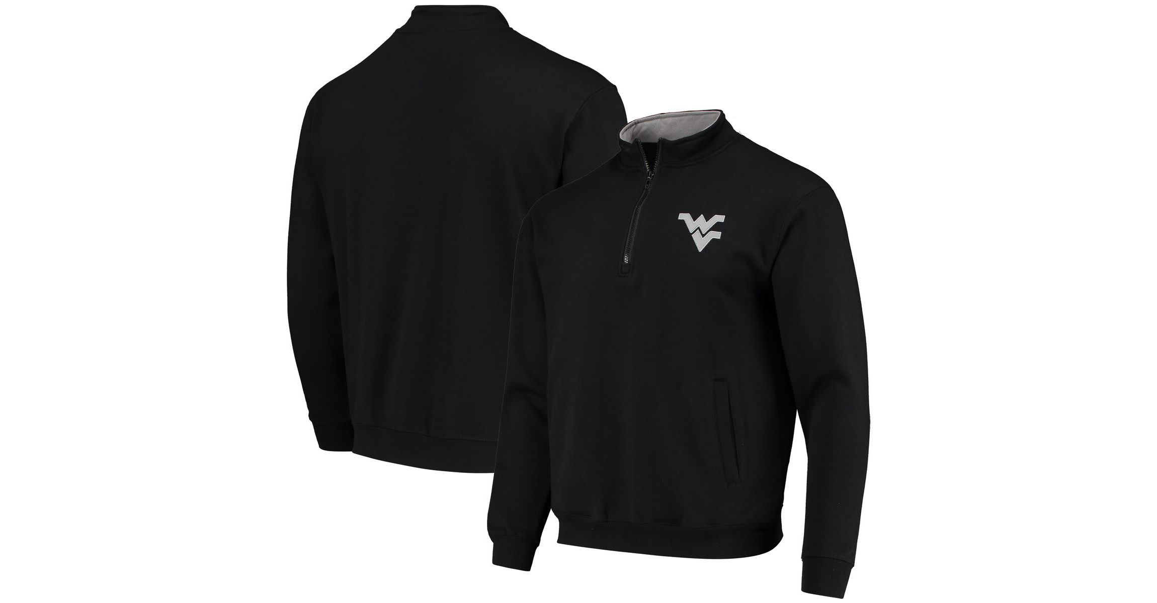 NCAA West Virginia Mountaineers Tortugas Logo Quarter-Zip Jacket