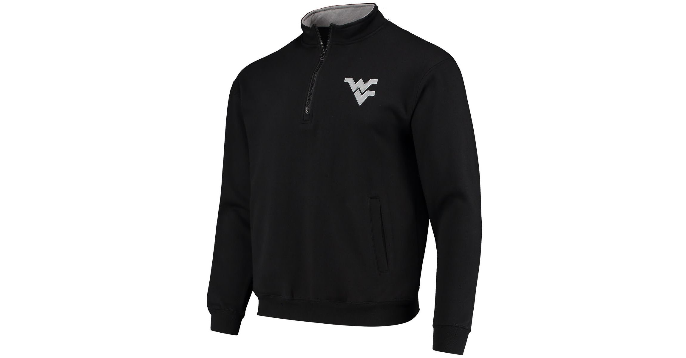 NCAA West Virginia Mountaineers Tortugas Logo Quarter-Zip Jacket