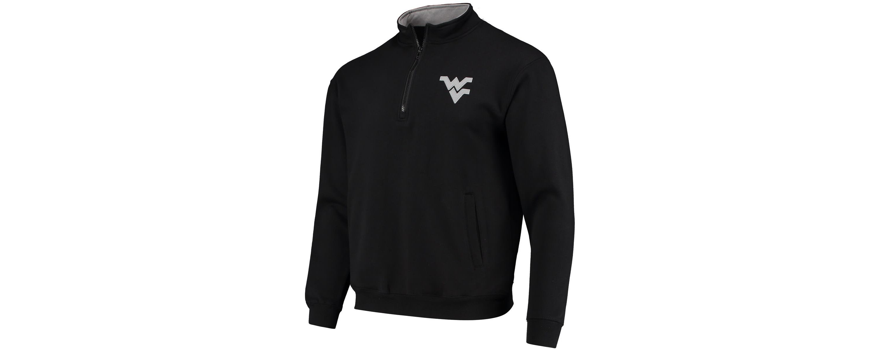 NCAA West Virginia Mountaineers Tortugas Logo Quarter-Zip Jacket