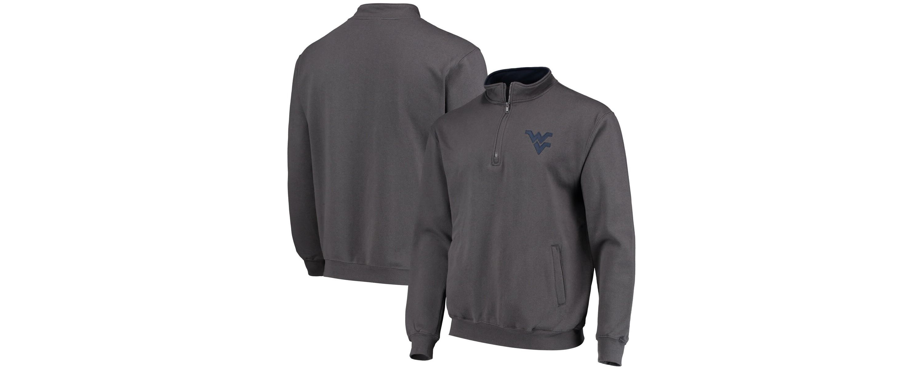 NCAA West Virginia Mountaineers Tortugas Logo Quarter-Zip Jacket