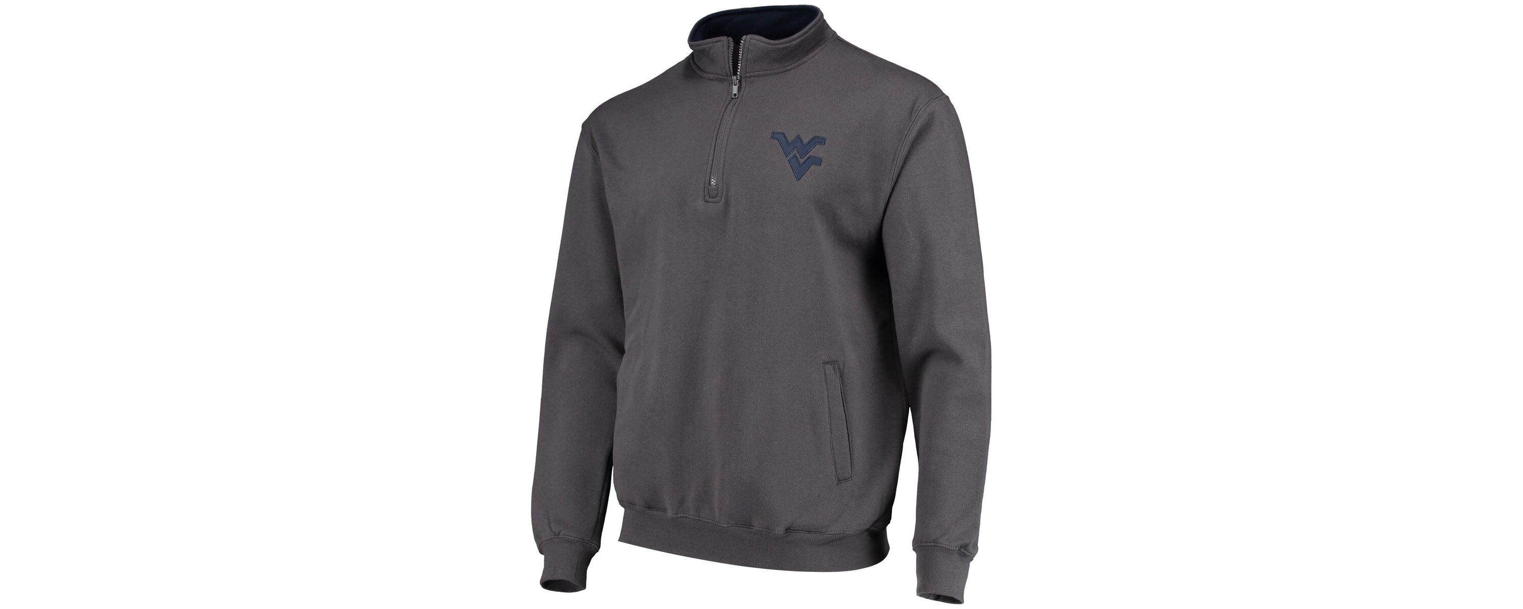 NCAA West Virginia Mountaineers Tortugas Logo Quarter-Zip Jacket