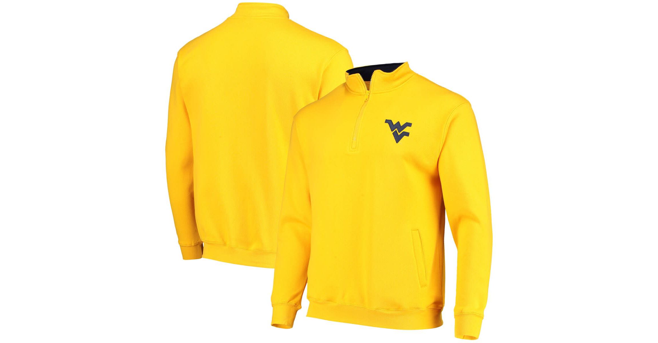 NCAA West Virginia Mountaineers Tortugas Logo Quarter-Zip Jacket