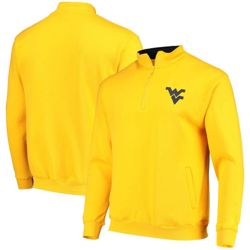 NCAA West Virginia Mountaineers Tortugas Logo Quarter-Zip Jacket