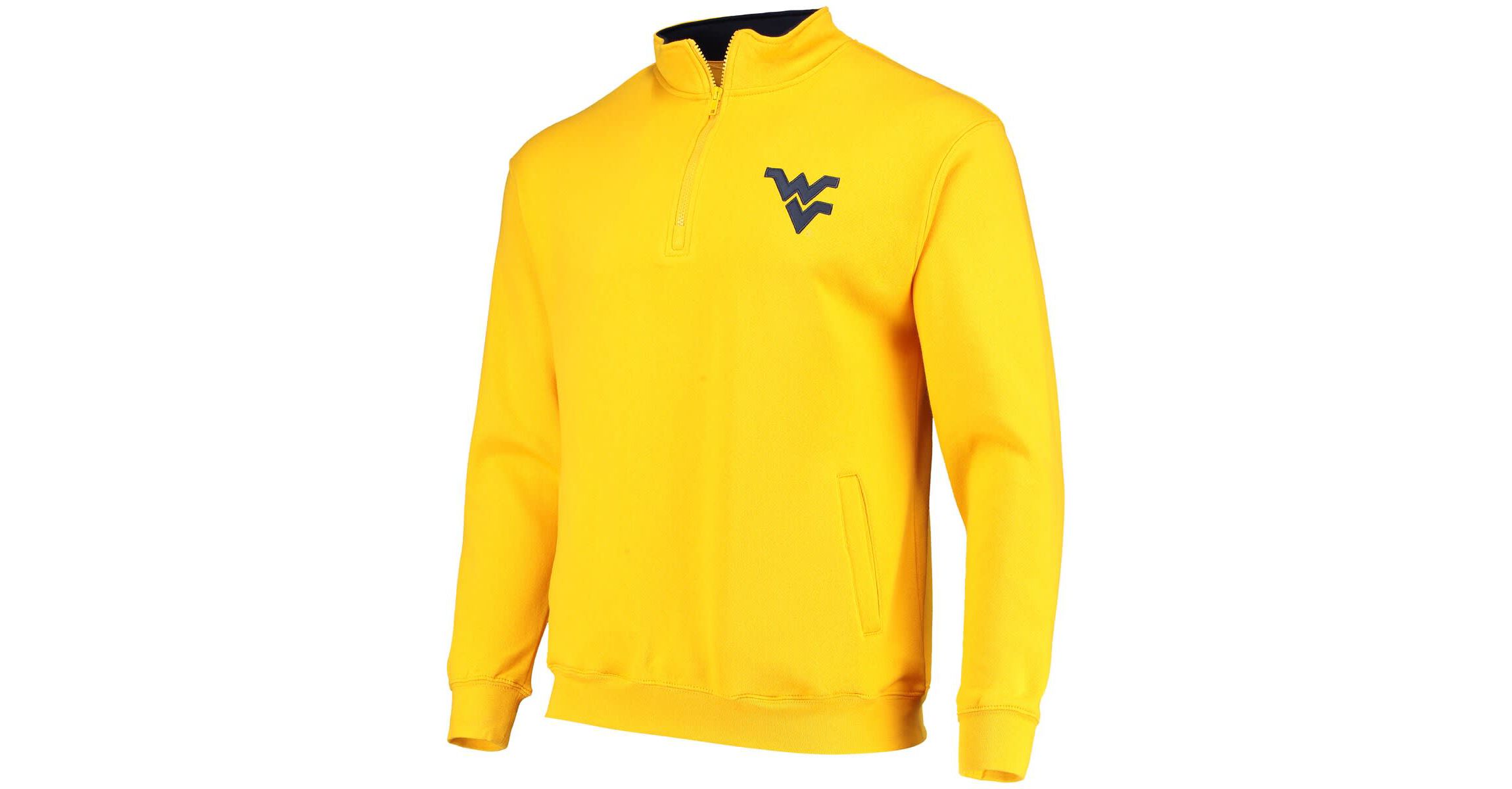 NCAA West Virginia Mountaineers Tortugas Logo Quarter-Zip Jacket