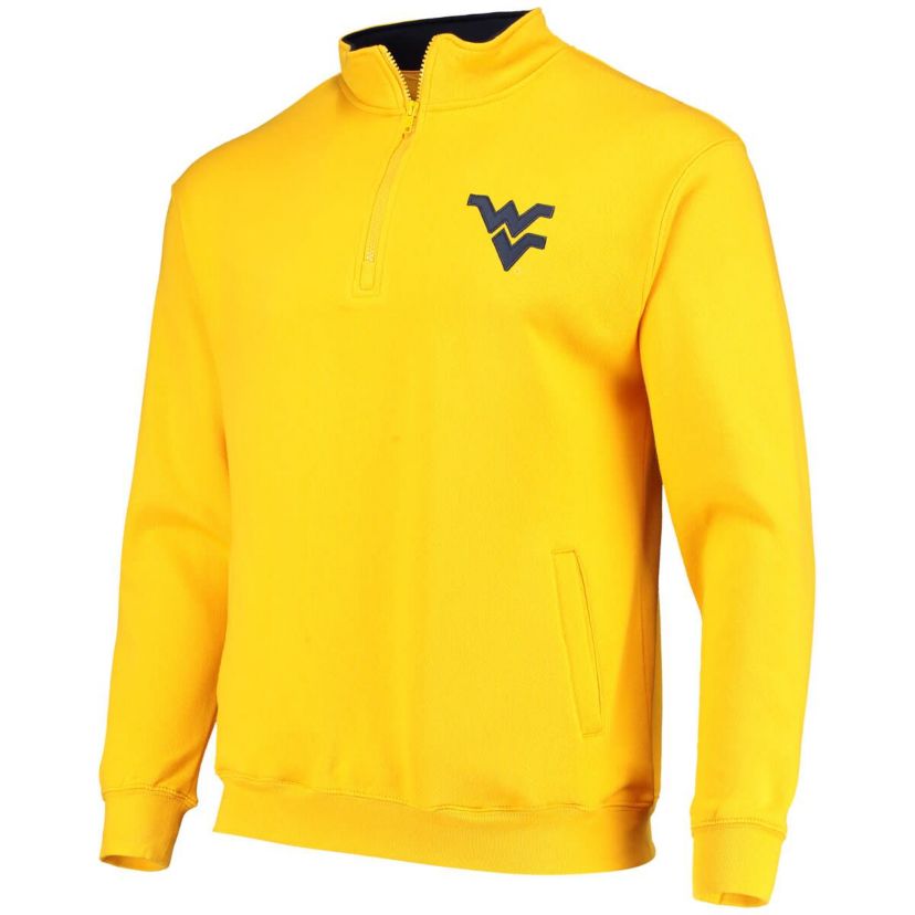 NCAA West Virginia Mountaineers Tortugas Logo Quarter-Zip Jacket