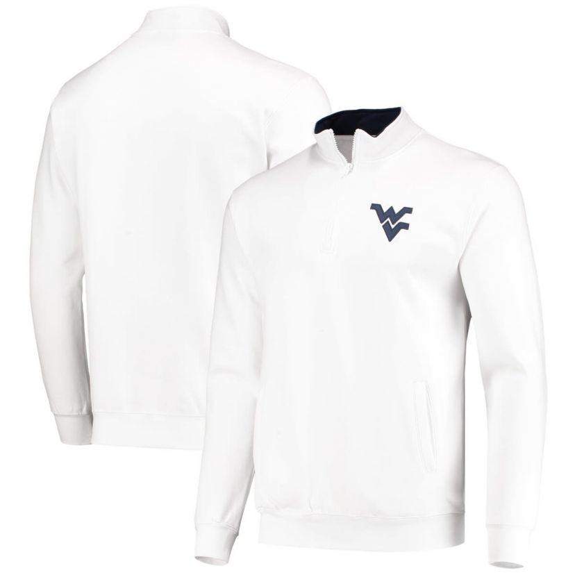 NCAA West Virginia Mountaineers Tortugas Logo Quarter-Zip Jacket