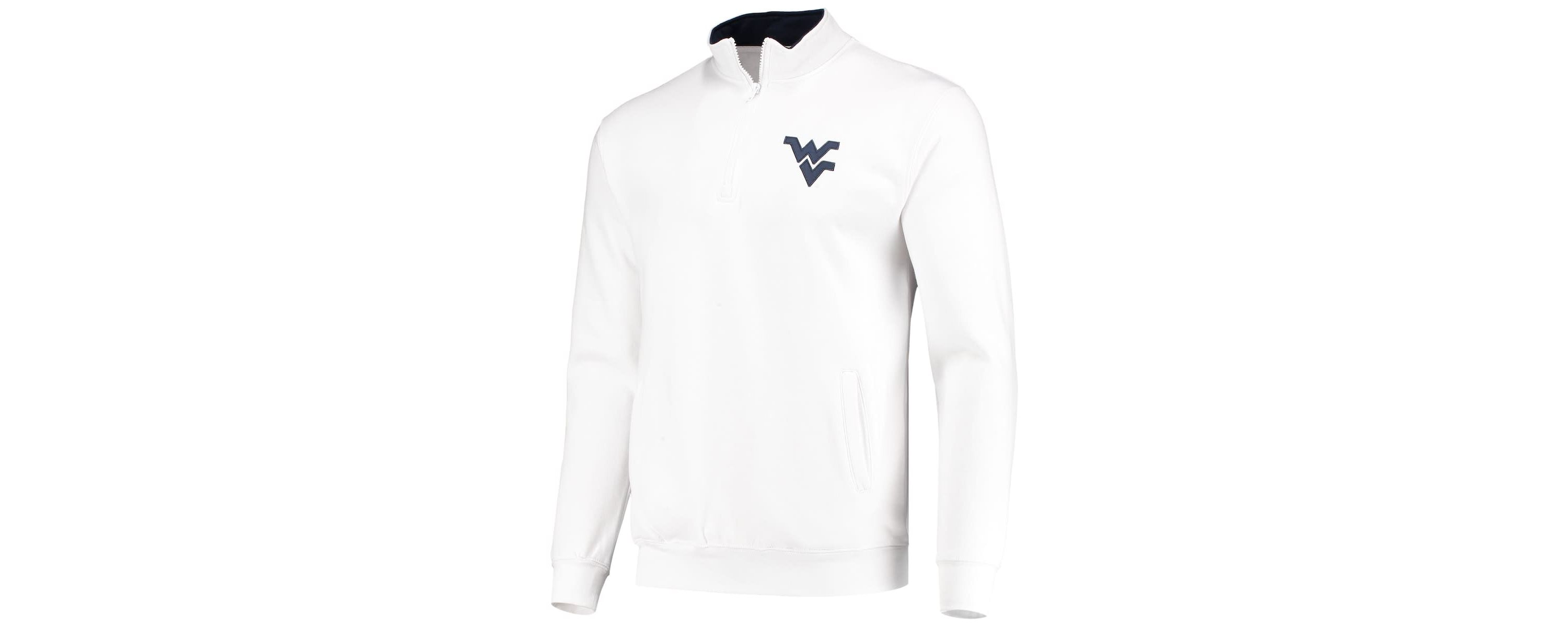 NCAA West Virginia Mountaineers Tortugas Logo Quarter-Zip Jacket