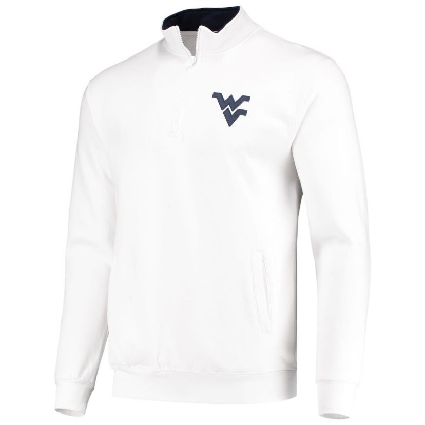 NCAA West Virginia Mountaineers Tortugas Logo Quarter-Zip Jacket