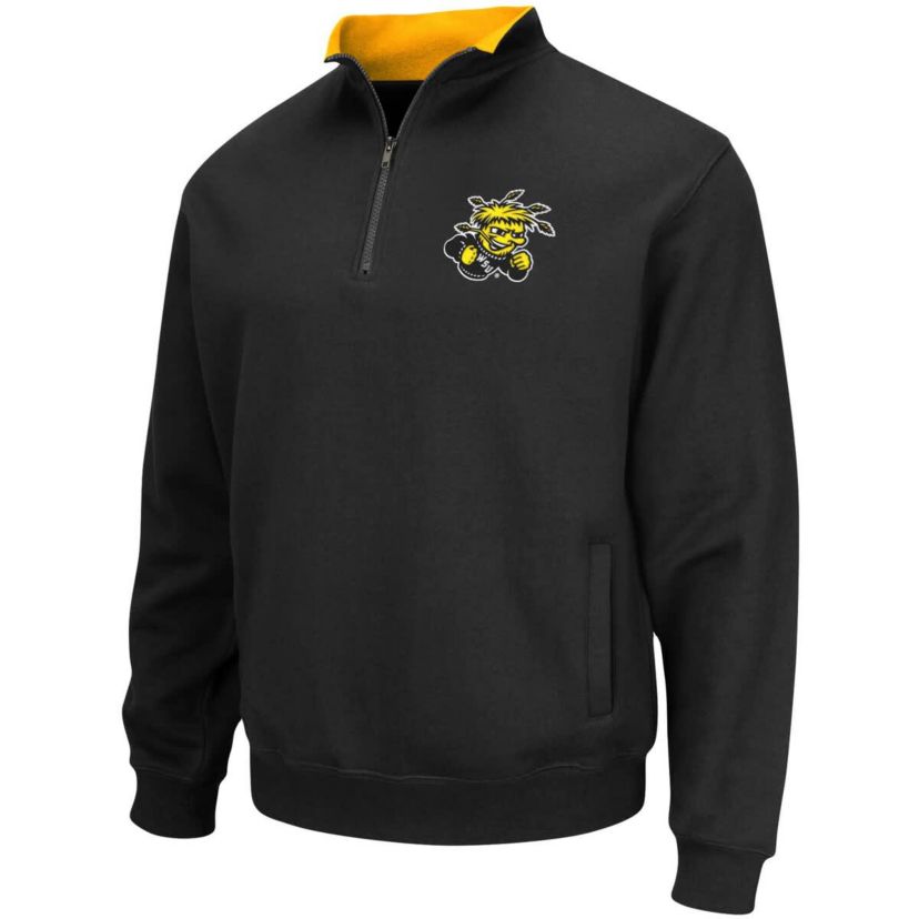 NCAA Wichita State Shockers Tortugas Logo Quarter-Zip Jacket