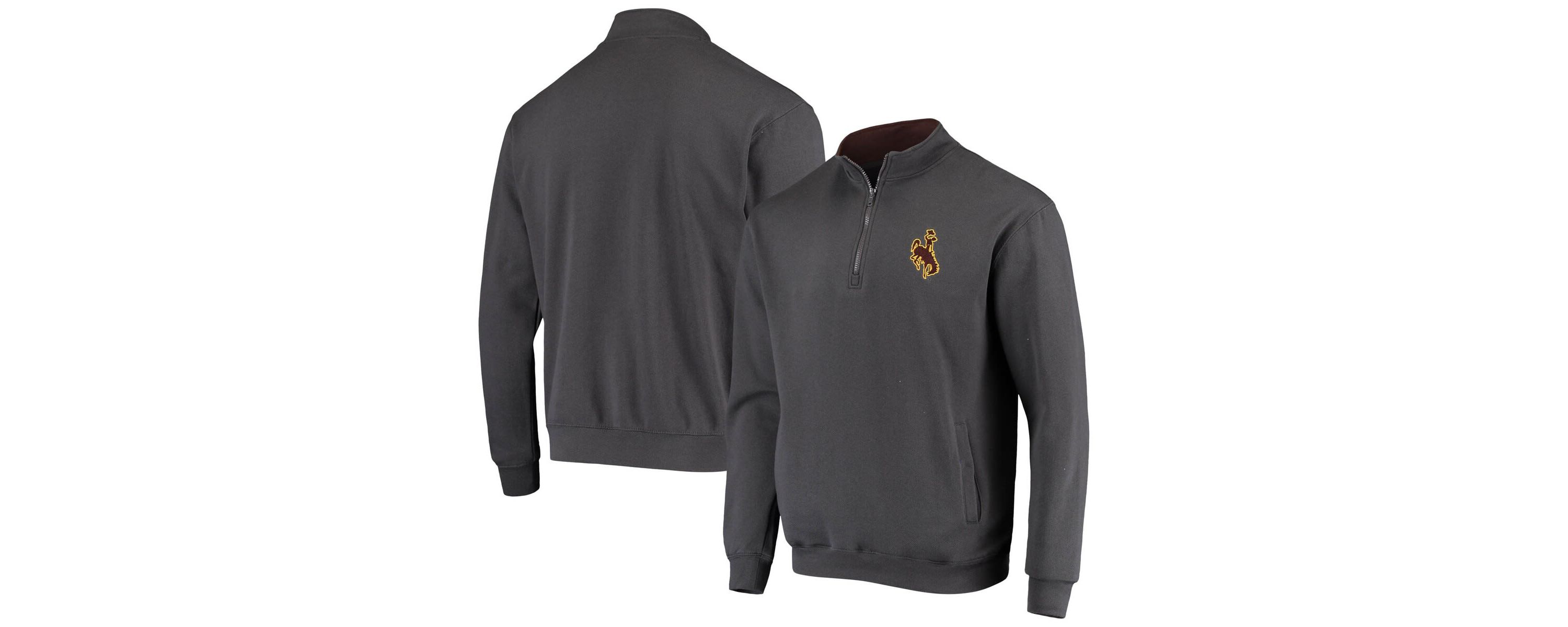 NCAA Wyoming Cowboys Tortugas Logo Quarter-Zip Jacket
