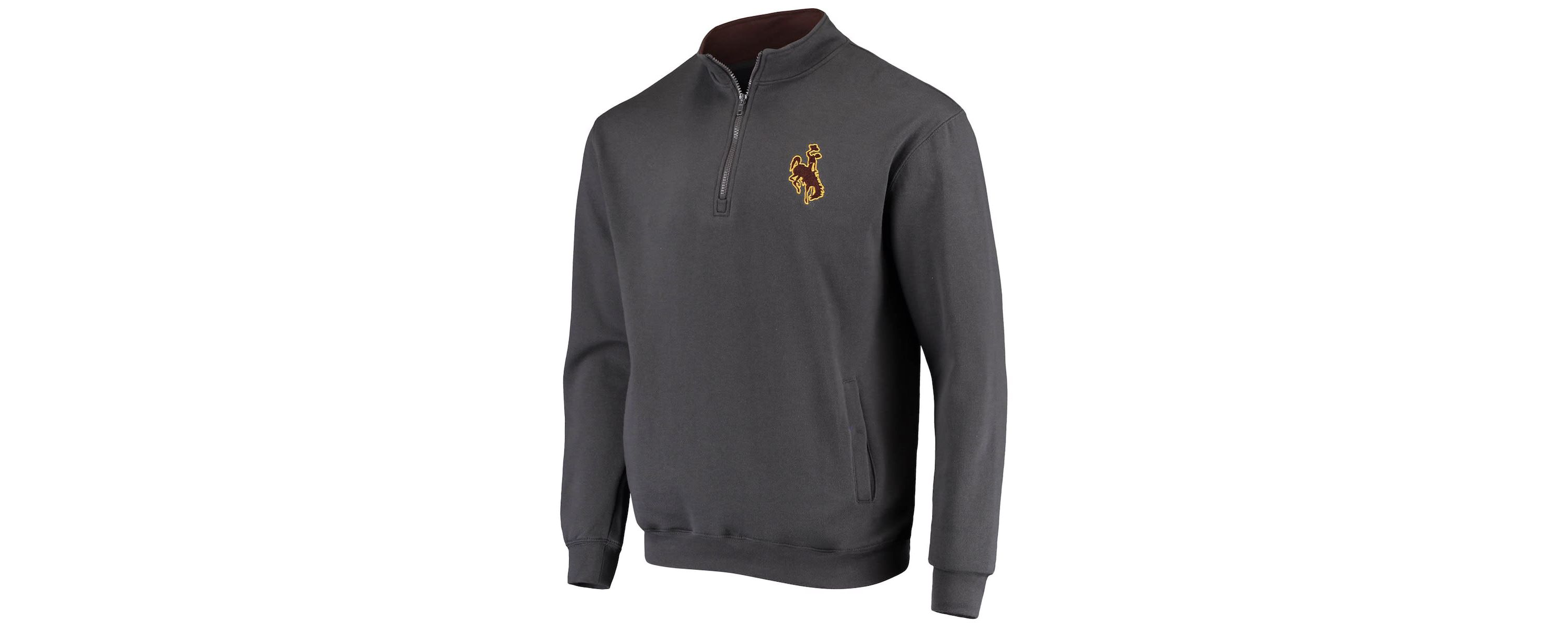 NCAA Wyoming Cowboys Tortugas Logo Quarter-Zip Jacket