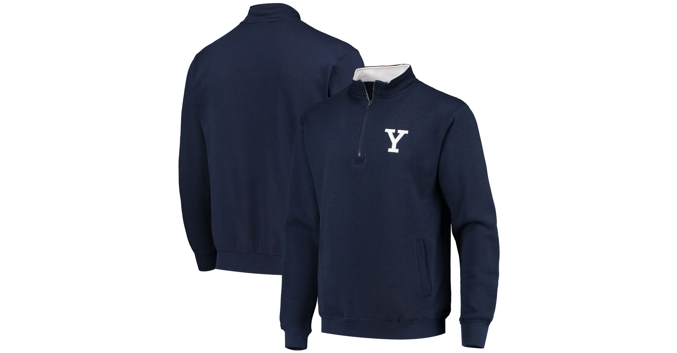 NCAA Yale Bulldogs Tortugas Logo Quarter-Zip Jacket