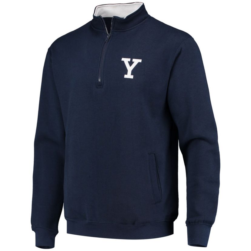 NCAA Yale Bulldogs Tortugas Logo Quarter-Zip Jacket