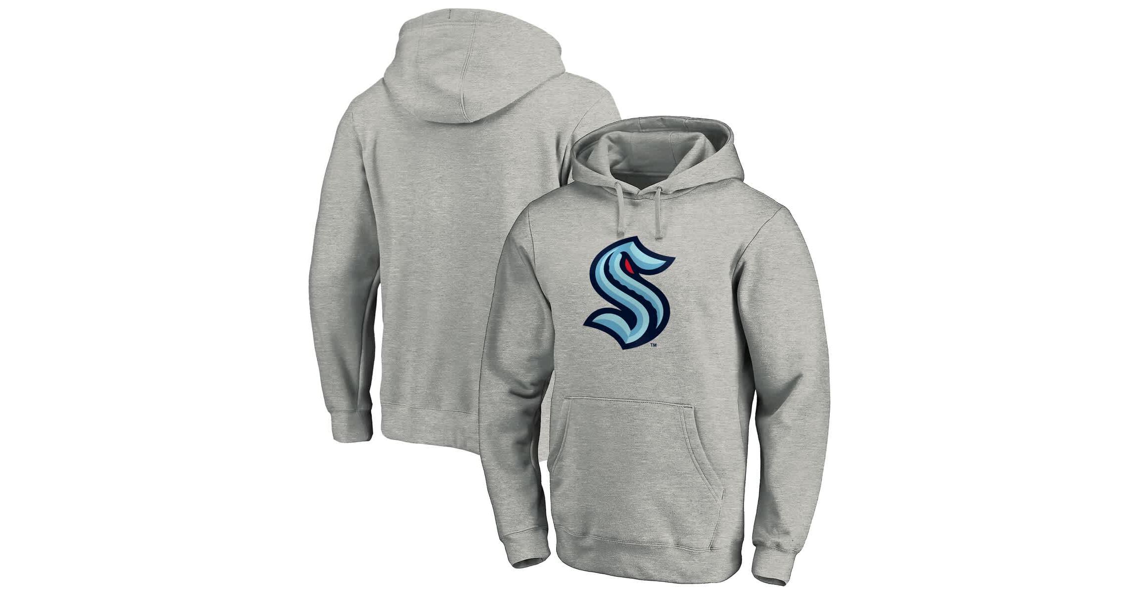 NHL Fanatics ed Seattle Kraken Big & Tall Primary Logo Pullover Hoodie