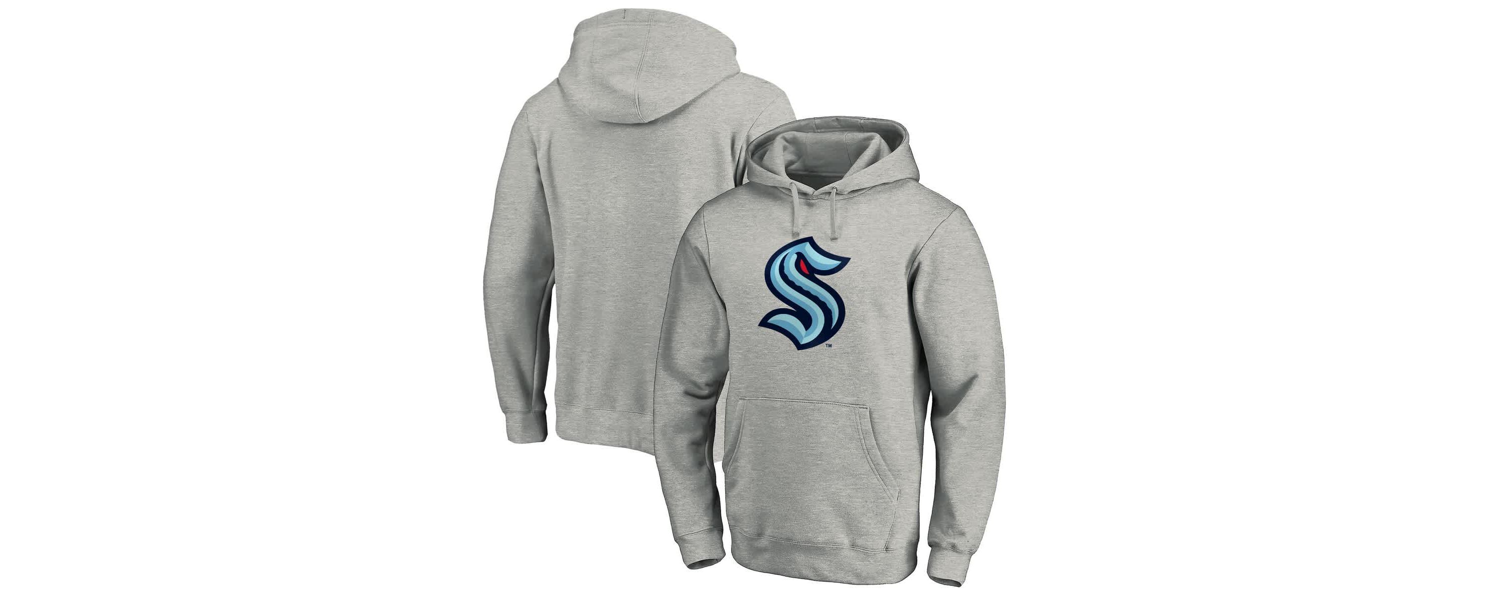 NHL Fanatics ed Seattle Kraken Big & Tall Primary Logo Pullover Hoodie