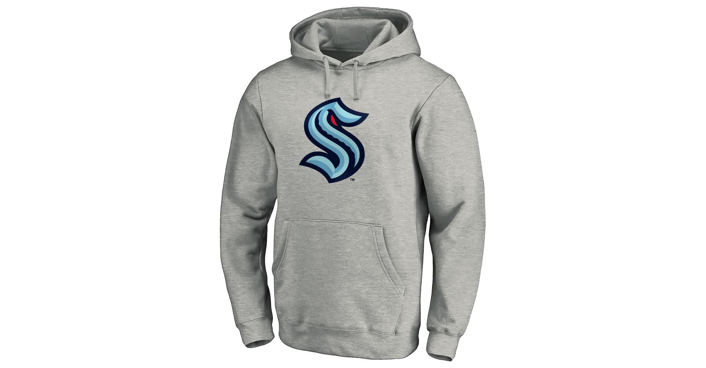 NHL Fanatics ed Seattle Kraken Big & Tall Primary Logo Pullover Hoodie