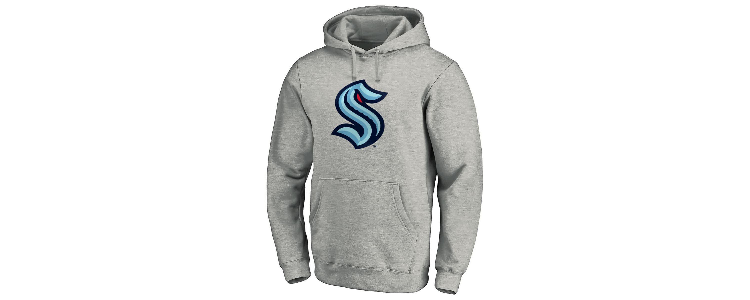 NHL Fanatics ed Seattle Kraken Big & Tall Primary Logo Pullover Hoodie