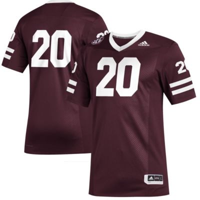 NCAA #20 Mississippi State Bulldogs Premier Strategy Football Jersey