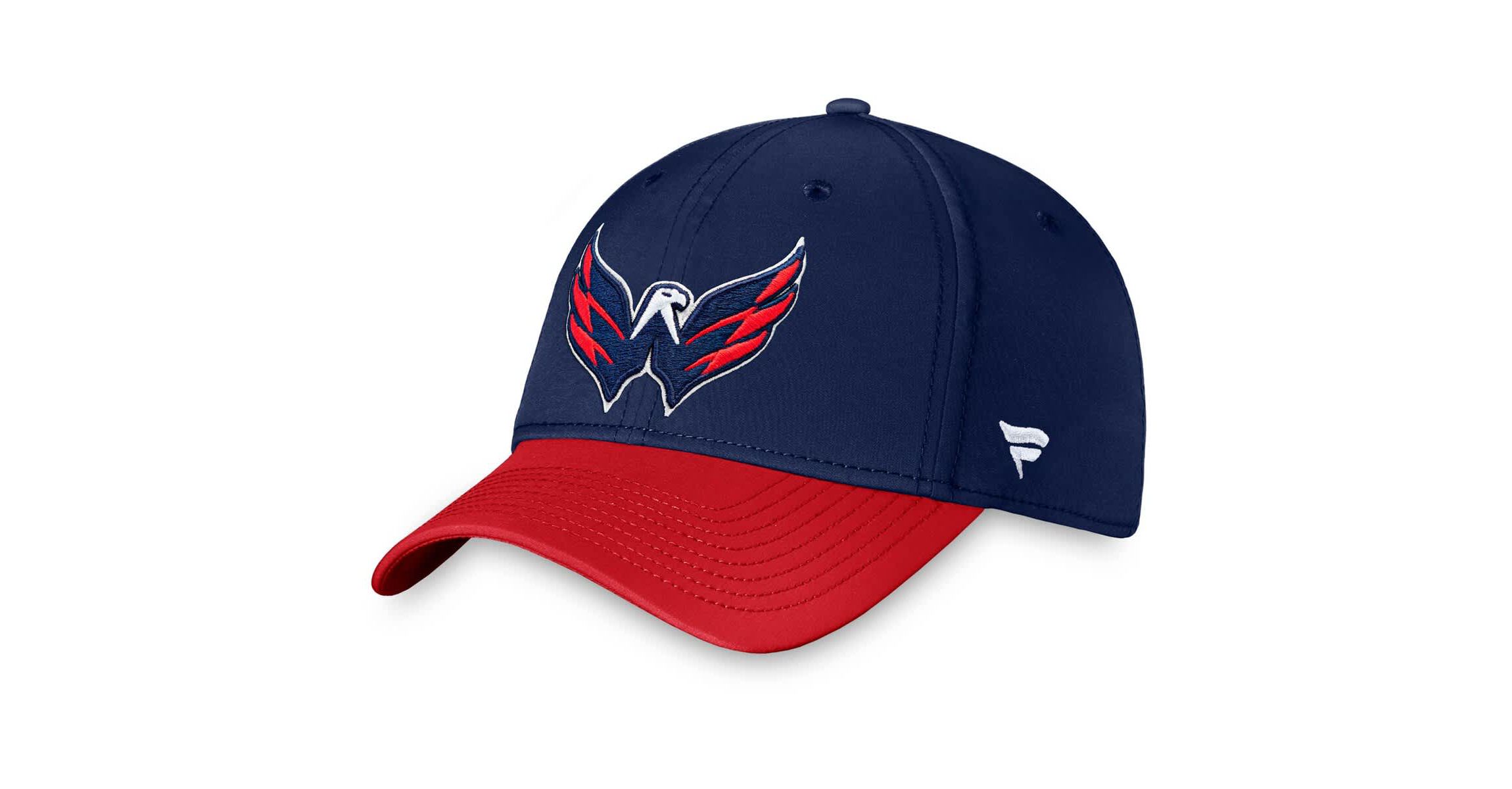 NHL Fanatics Washington Capitals Core Primary Logo Flex Hat