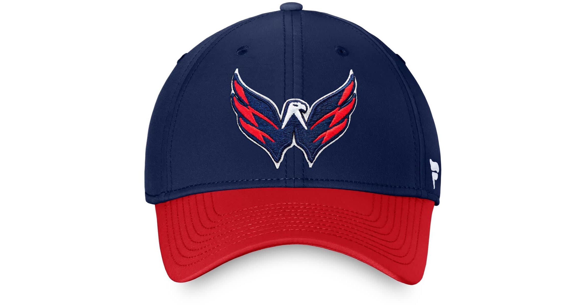 NHL Fanatics Washington Capitals Core Primary Logo Flex Hat