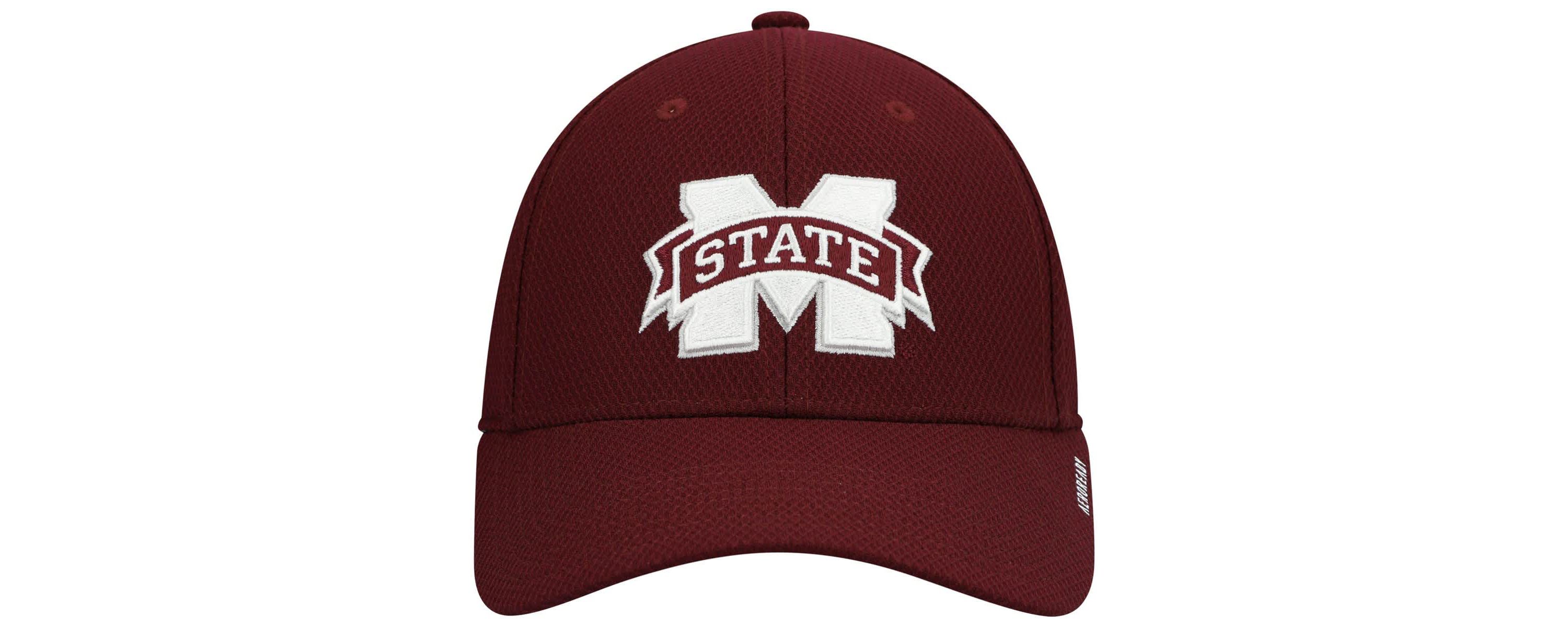 NCAA Mississippi State Bulldogs 2021 Sideline Coaches AEROREADY Flex Hat