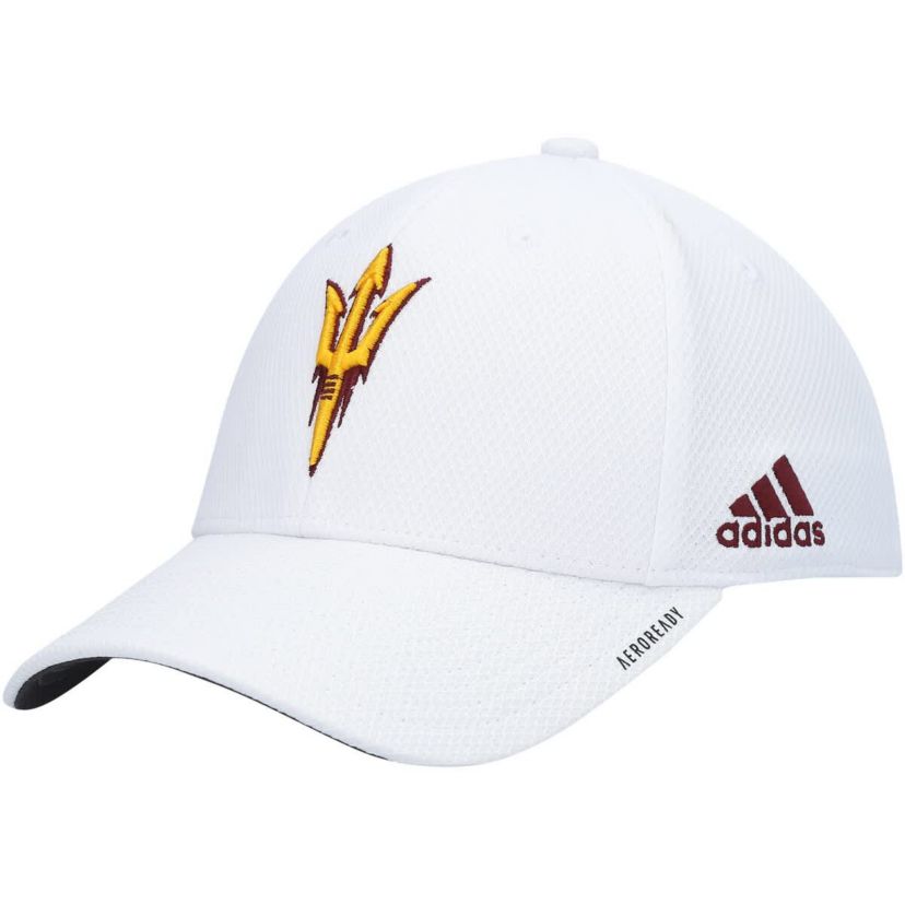 NCAA Arizona State Sun Devils 2021 Sideline Coaches AEROREADY Flex Hat