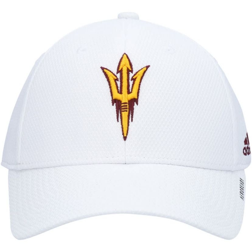 NCAA Arizona State Sun Devils 2021 Sideline Coaches AEROREADY Flex Hat