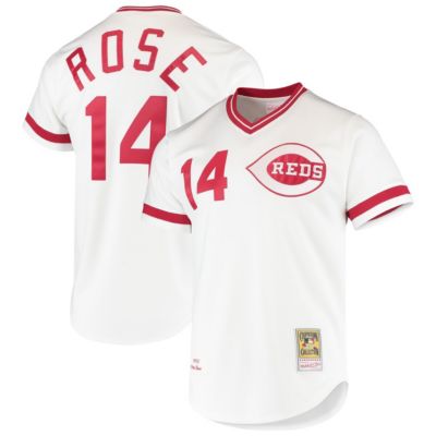 MLB Pete Rose Cincinnati Reds Cooperstown Collection Authentic Jersey