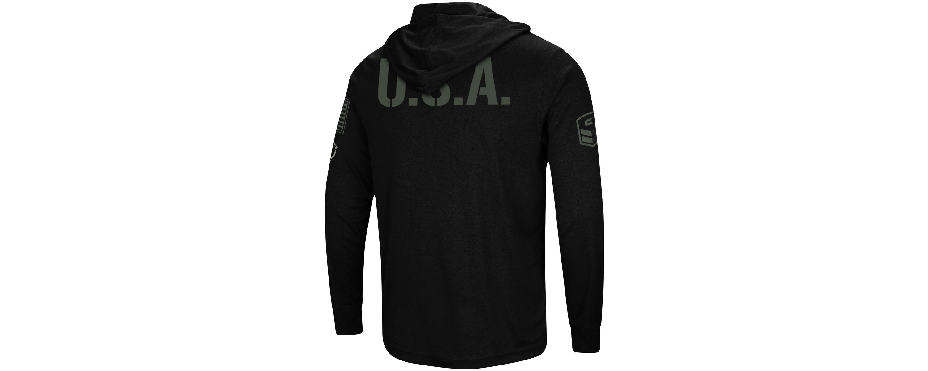 NCAA Louisville Cardinals OHT Military Appreciation Hoodie Long Sleeve T-Shirt