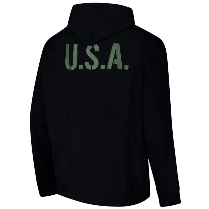 NCAA Purdue Boilermakers OHT Military Appreciation Hoodie Long Sleeve T-Shirt