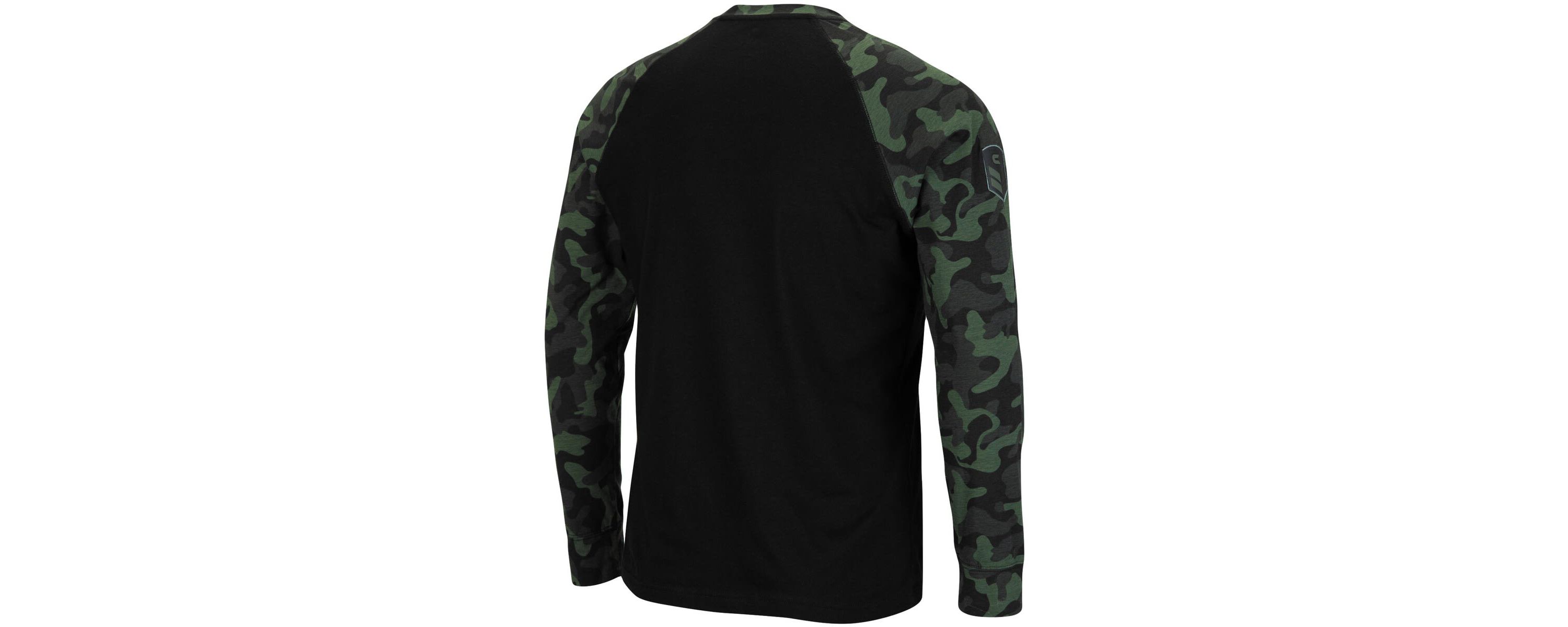 NCAA Iowa Hawkeyes OHT Military Appreciation Raglan Long Sleeve T-Shirt