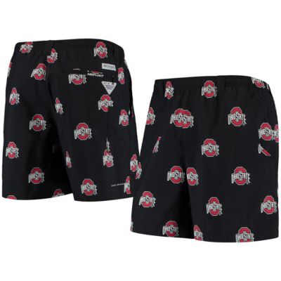 NCAA Ohio State Buckeyes PFG Backcast II Omni-Shade Hybrid Shorts