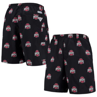 NCAA Ohio State Buckeyes PFG Backcast II 8" Omni-Shade Hybrid Shorts