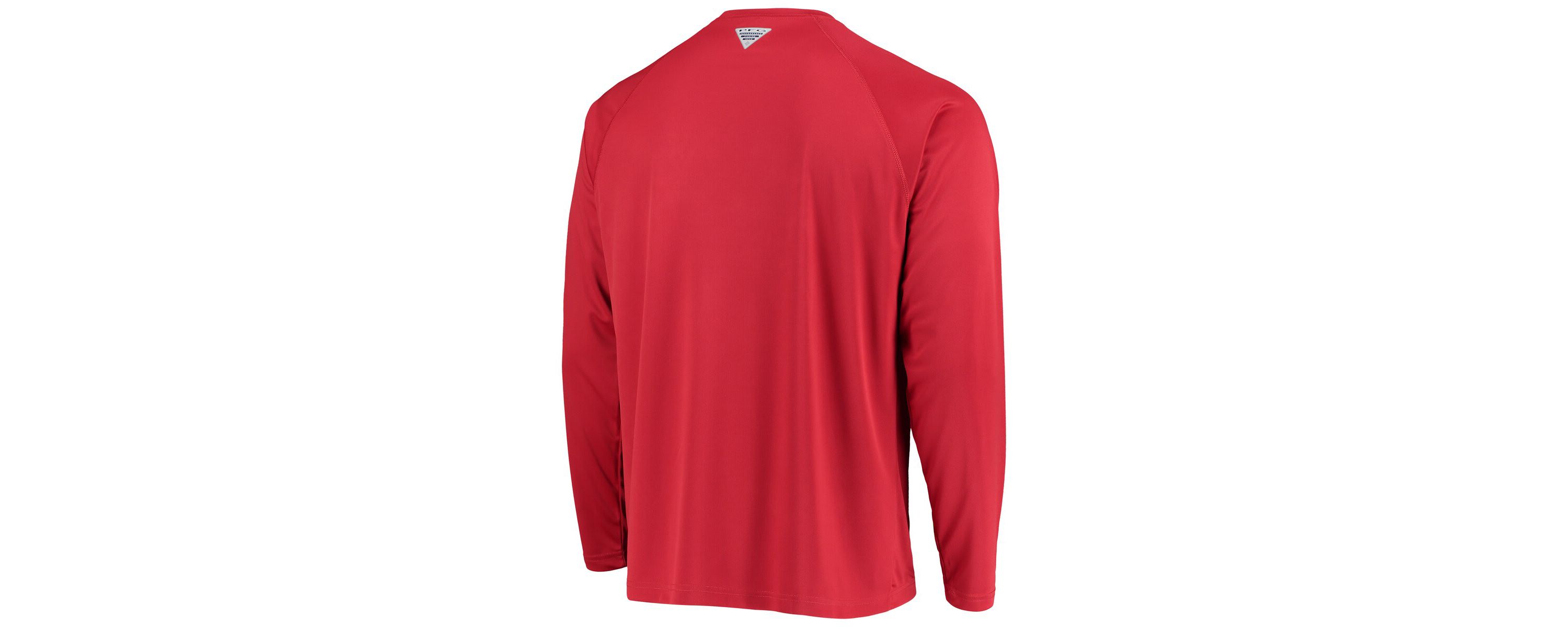 NCAA Ohio State Buckeyes Terminal Tackle Omni-Shade Raglan Long Sleeve T-Shirt
