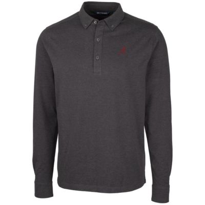 Alabama Crimson Tide NCAA Alabama Tide Advantage Long Sleeve Polo