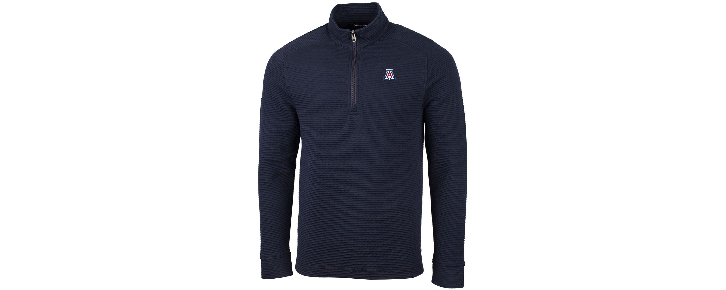 NCAA Arizona Wildcats Coastal Half-Zip Pullover Jacket