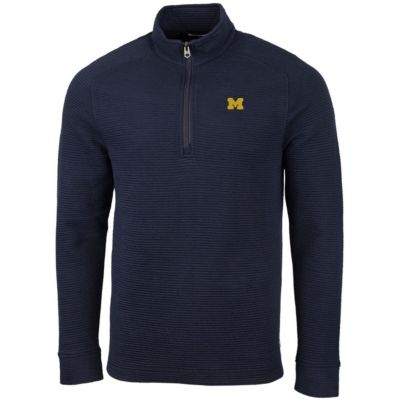 NCAA Michigan Wolverines Coastal Half-Zip Pullover Jacket