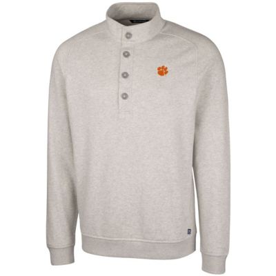 NCAA Clemson Tigers Saturday Mock Pullover Sweatshirt