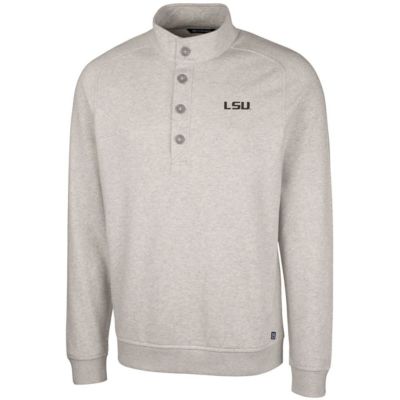 NCAA LSU Tigers Saturday Mock Pullover Sweatshirt