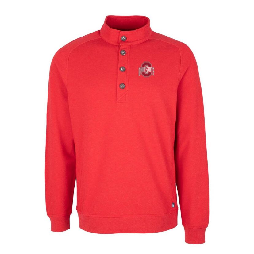 NCAA Ohio State Buckeyes Saturday Mock Pullover Sweatshirt