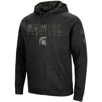 NCAA Michigan State Spartans OHT Military Appreciation Pullover Hoodie