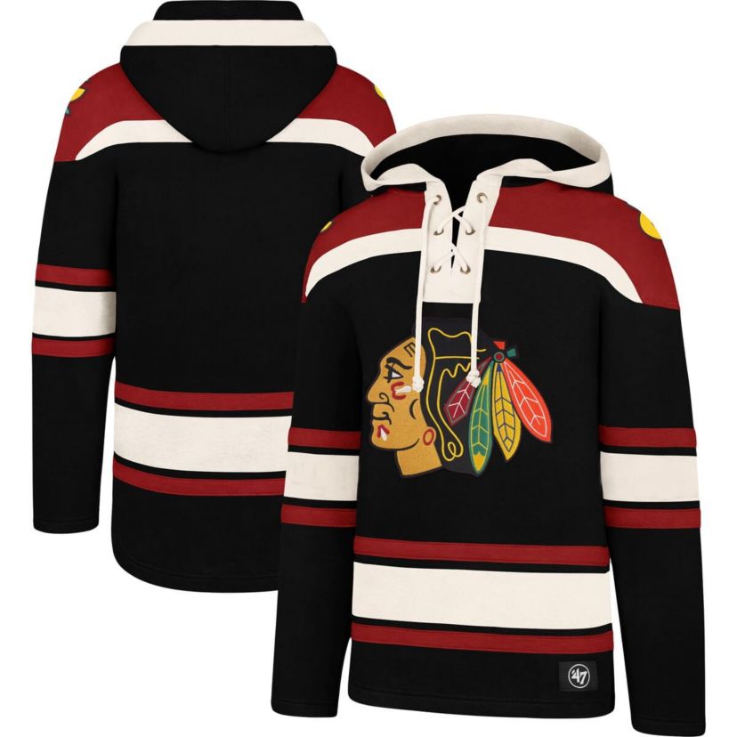 NHL Chicago Blackhawks Superior Lacer Pullover Hoodie