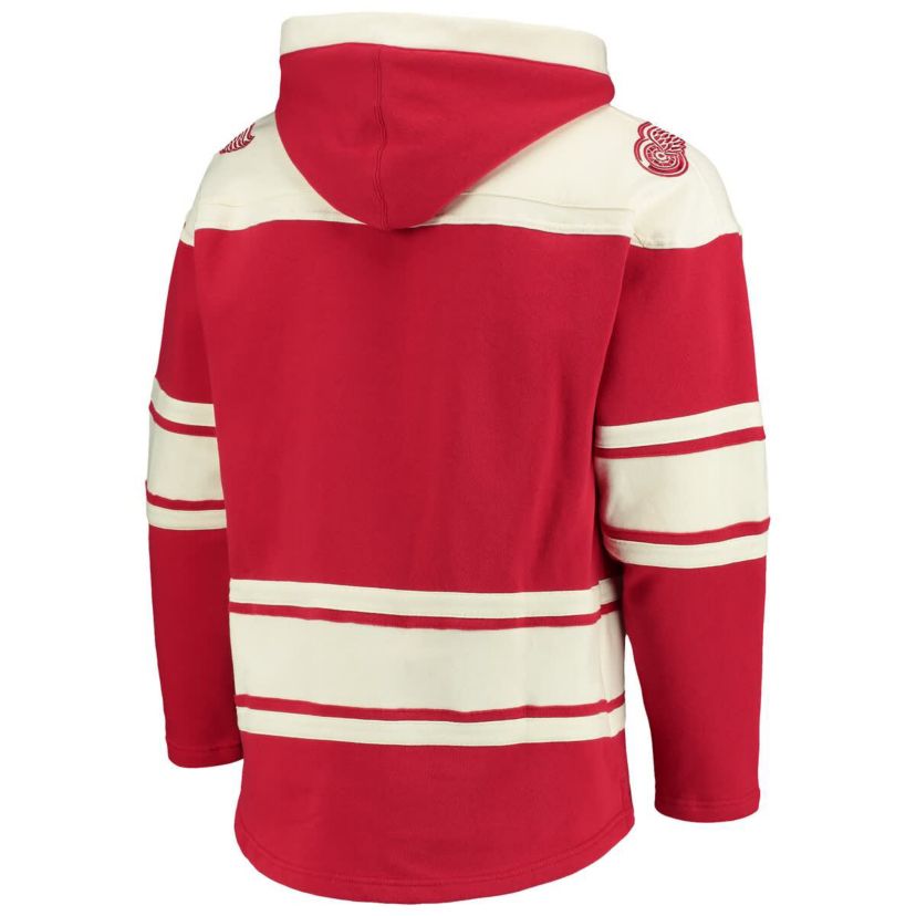 NHL Detroit Wings Superior Lacer Pullover Hoodie