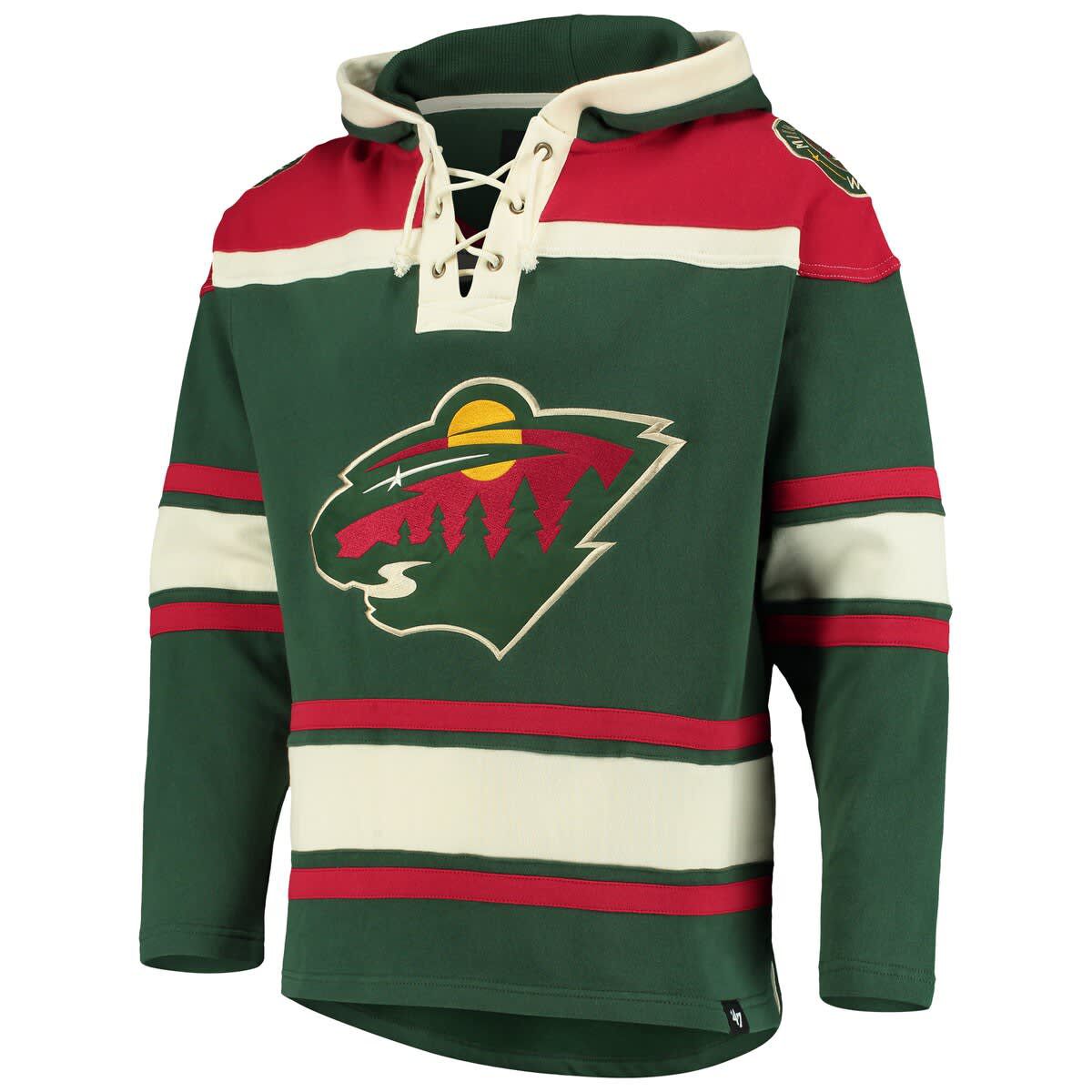 NHL Minnesota Wild Superior Lacer Pullover Hoodie