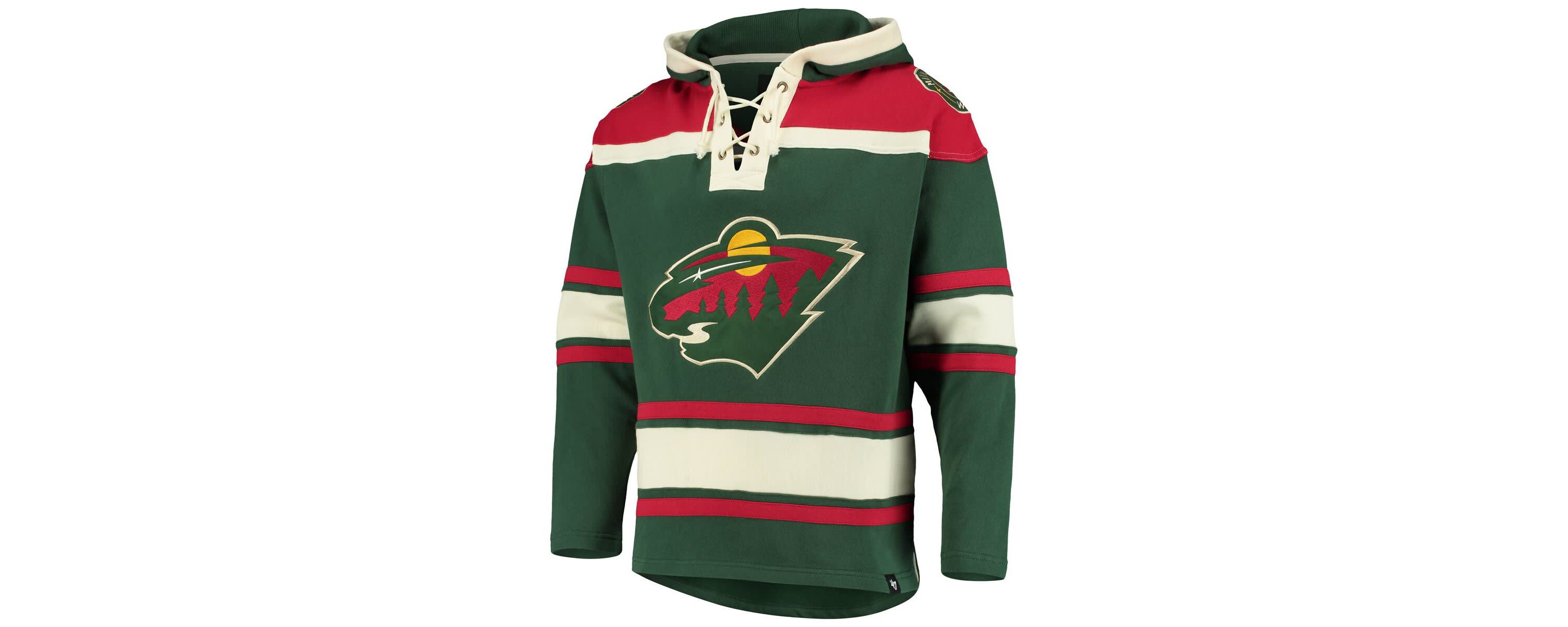 NHL Minnesota Wild Superior Lacer Pullover Hoodie